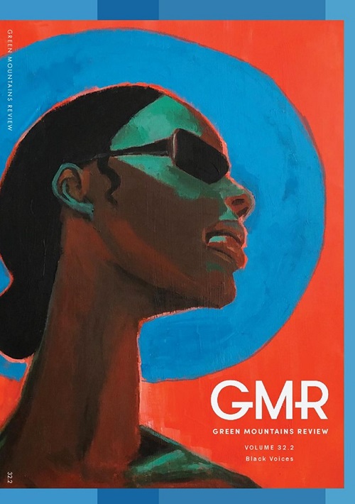 magazine cover showing long-necked black woman wearing sunglasses